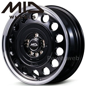 [zC[1{(Pi)] MID WHEELS Garcia CISCO TypeII 15C`×5.5J PCDF100 F9(4/5H}`) CZbgF40 ubN/|bV (KVA VXR ^Cv2)