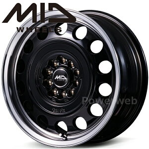 [zC[1{(Pi)] MID WHEELS Garcia CISCO TypeII 16C`×6.5J PCDF108/114.3 }` F10 (5Hp) CZbgF40 ubN/|bV (KVA VXR ^Cv2)
