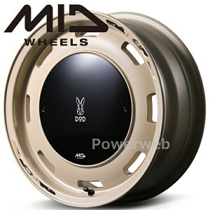 [zC[̂ݒPi4{Zbg] MID WHEELS×DOD EVgo 16C`×5.5J PCDF139.7 F5 CZbgF20 Z~OXThx[W