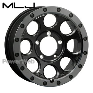 [�z�C�[���̂ݒP�i4�{�Z�b�g] MLJ XTREME-J XJ03 16�C���`×5.5J PCD�F139.7 �����F5 �C���Z�b�g�F20 �t���b�g�u���b�N/�X���[�N�t�����W