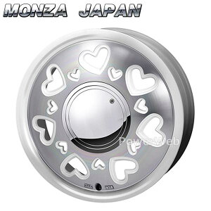 [�z�C�[��1�{(�P�i)] MONZA JAPAN / K Quty (PWH) 15�C���`×4.5J PCD�F100 �����F4 �C���Z�b�g�F43