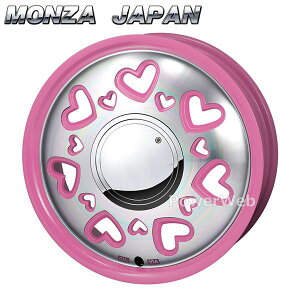 [�z�C�[��1�{(�P�i)] MONZA JAPAN / K Quty (PIP) 14�C���`×4.5J PCD�F100 �����F4 �C���Z�b�g�F43