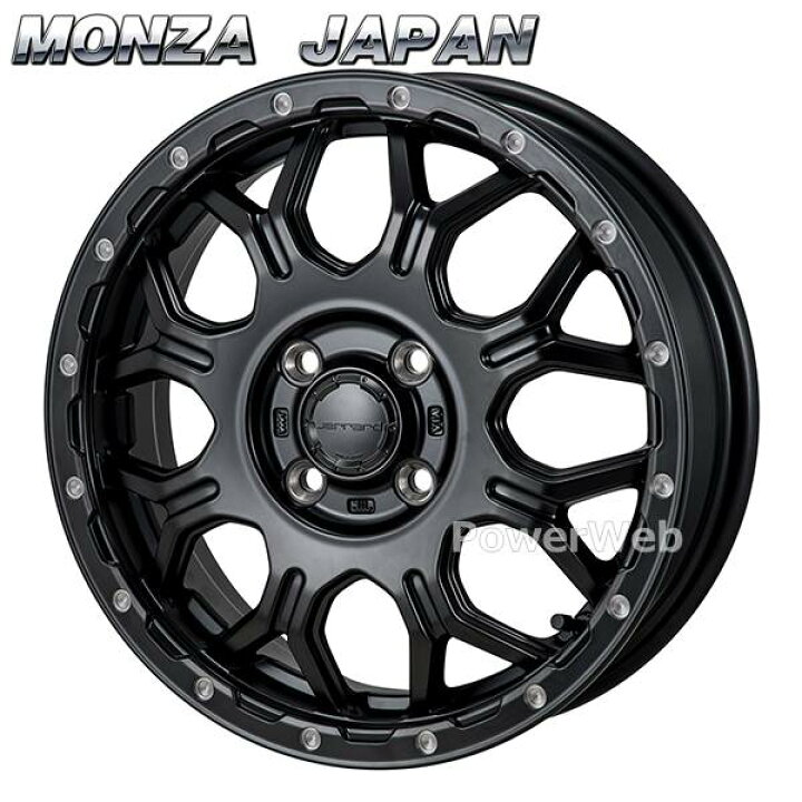 楽天市場】[ホイールのみ単品4本セット] MONZA JAPAN HI BLOCK JERRARD 