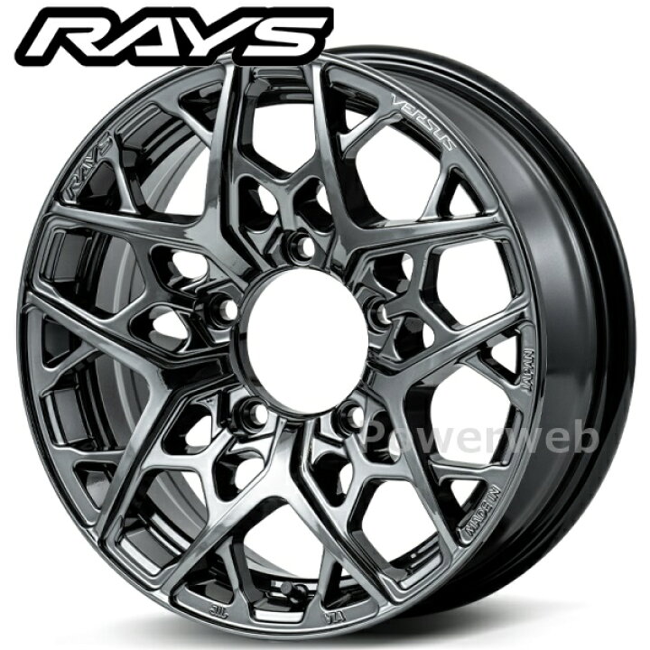 楽天市場】[ホイールのみ単品4本セット] RAYS VERSUS VV25MX 16インチ 