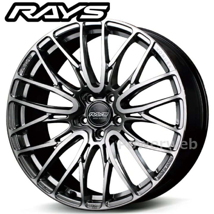 楽天市場】[ホイール1本(単品)] RAYS HOMURA 2x10BD 19インチ×8.0J PCD 