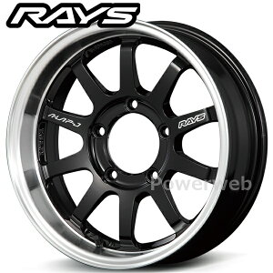 [�z�C�[��1�{(�P�i)] RAYS A-LAP-J 16�C���`×5.5J PCD�F139.7 �����F5 �C���Z�b�g�F20 �u���b�N/����DC (BD)