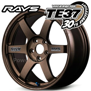 RAYS TE37 30���N���胂�f�� [�z�C�[��1�{(�P�i)] VOLK RACING TE37 SAGA S-plus 30th STICKER Ver. 18�C���`×9.5J PCD�F120 �����F5 �C���Z�b�g�F45 �u�����Y�A���}�C�g (BR) (���C�Y �{���N���[�V���O TE37 �T�[�K S�v