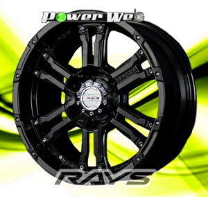 [�z�C�[���̂ݒP�i4�{�Z�b�g]RAYS / DAYTONA FDX (SGLBK) 17�C���`×8.0J PCD�F139.7 �����F6 �C���Z�b�g�F20