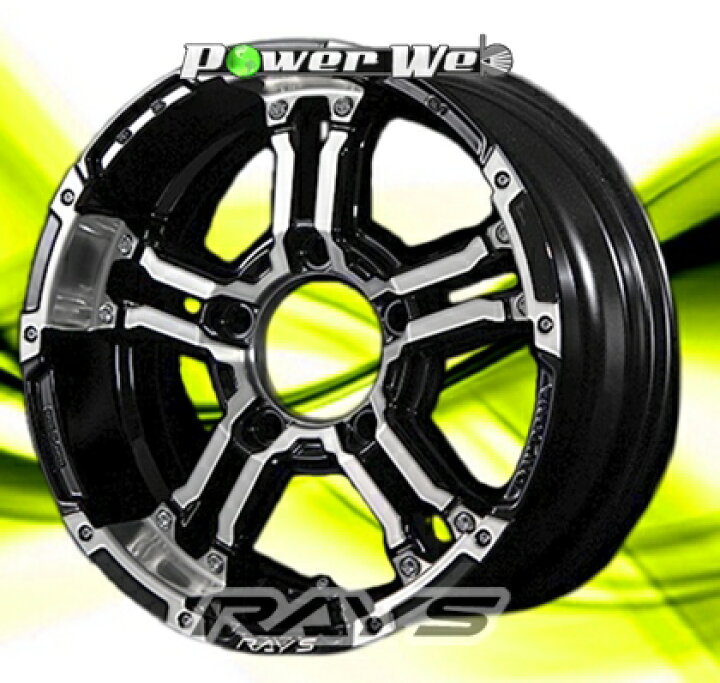 楽天市場】[ホイール1本(単品)]RAYS / DAYTONA FDX-J (DC/BK) 16インチ 