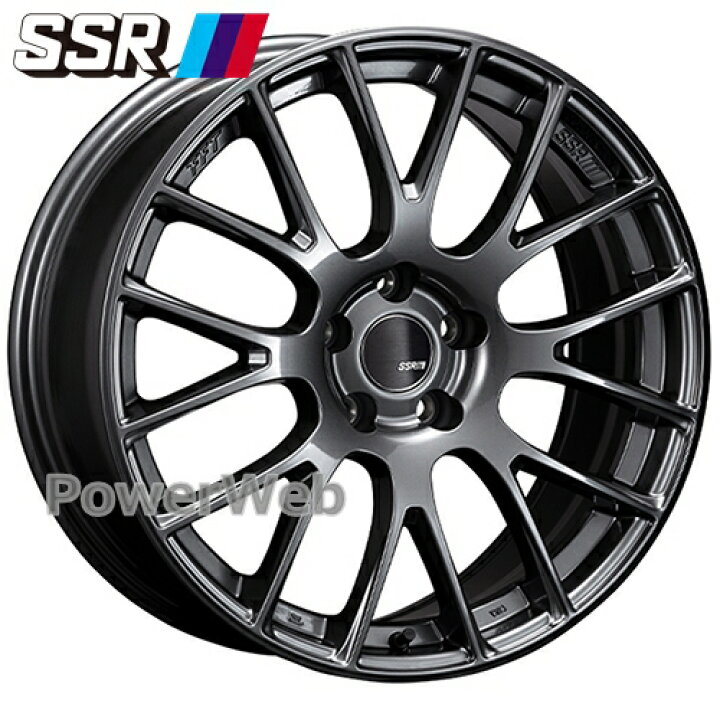 楽天市場】[ホイールのみ単品4本セット] SSR GTV04 19インチ×8.5J PCD 