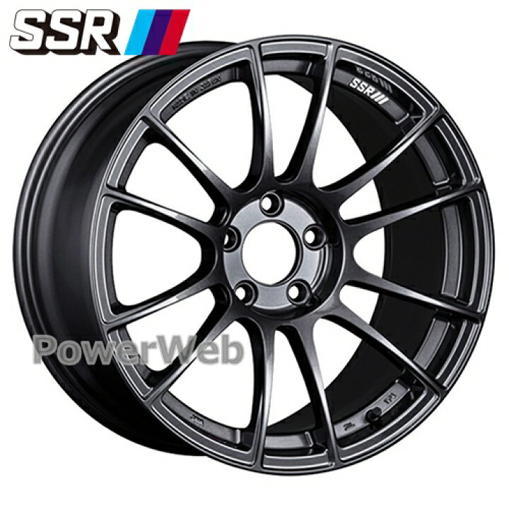 楽天市場】[ホイールのみ単品4本セット] SSR GTX04 17インチ×8.5J PCD 