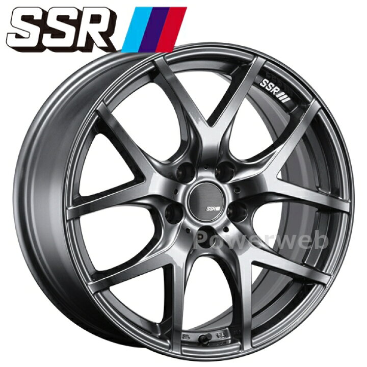 楽天市場】[ホイールのみ単品4本セット] SSR GTV03 19インチ×8.5J PCD  