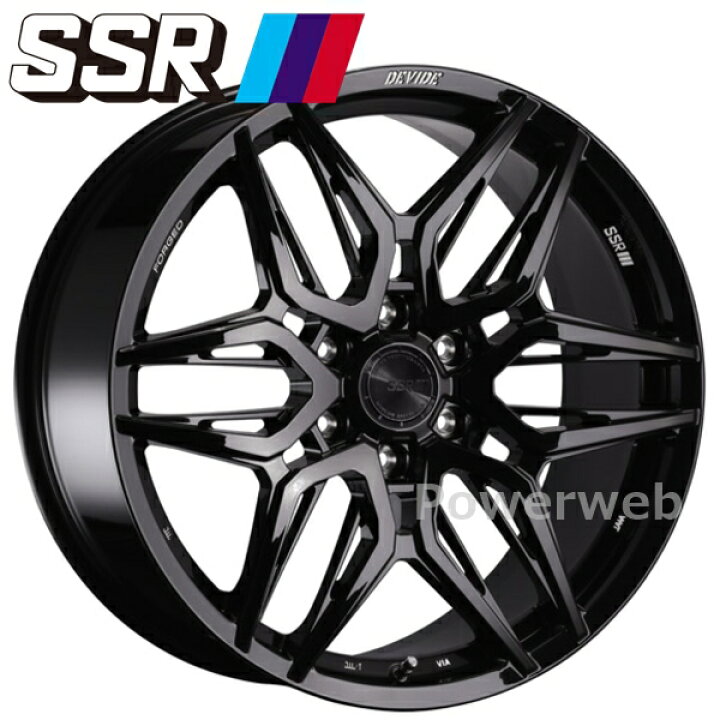楽天市場】[ホイールのみ単品4本セット] SSR DEVIDE LG-F (ディバイド 