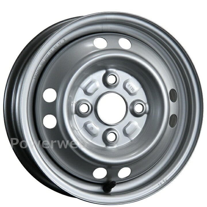 楽天市場】[ホイール1本(単品)] TOPY 軽自動車 E48 12インチ×4.00B PCD 