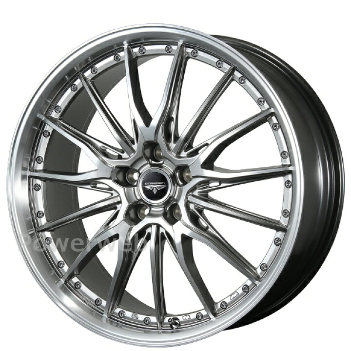 楽天市場】[ホイール1本(単品)] TOPY DORFREN HYVAA 19インチ×8.0J PCD 