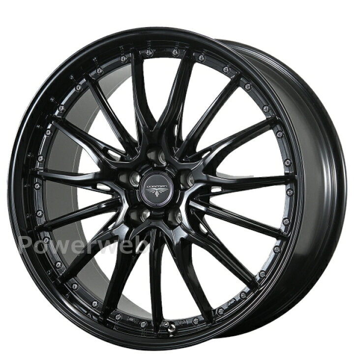 楽天市場】[ホイール1本(単品)] TOPY DORFREN HYVAA 18インチ×8.0J PCD  