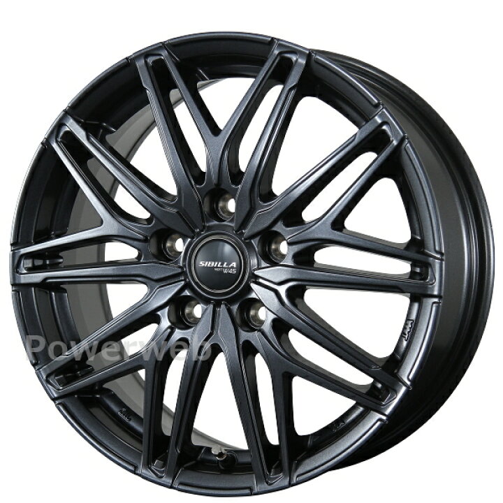 SIBILLA B-12 17 インチホイール& 215/60R17 タイヤ4本セット