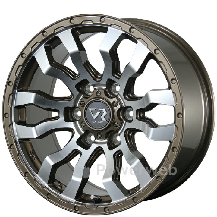 楽天市場】[ホイールのみ単品4本セット] TOPY VABRO RR-01 16インチ 