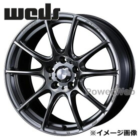 [ホイールのみ単品4本セット] WedsSport SA25R (SA-25R) 20インチ×8.5J PCD：114.3 穴数：5 インセット：38 プラチナシルバーブラック (PSB) Weds