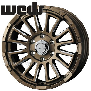 [zC[̂ݒPi4{Zbg] Weds McCOYS RV-5 16C`×6.5J PCDF139.7 F6 CZbgF38 uY~[O (BRO)