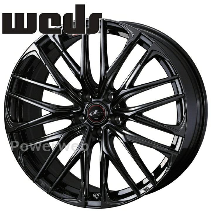 楽天市場】[ホイールのみ単品4本セット] Weds LEONIS SK 19インチ×8.0J 