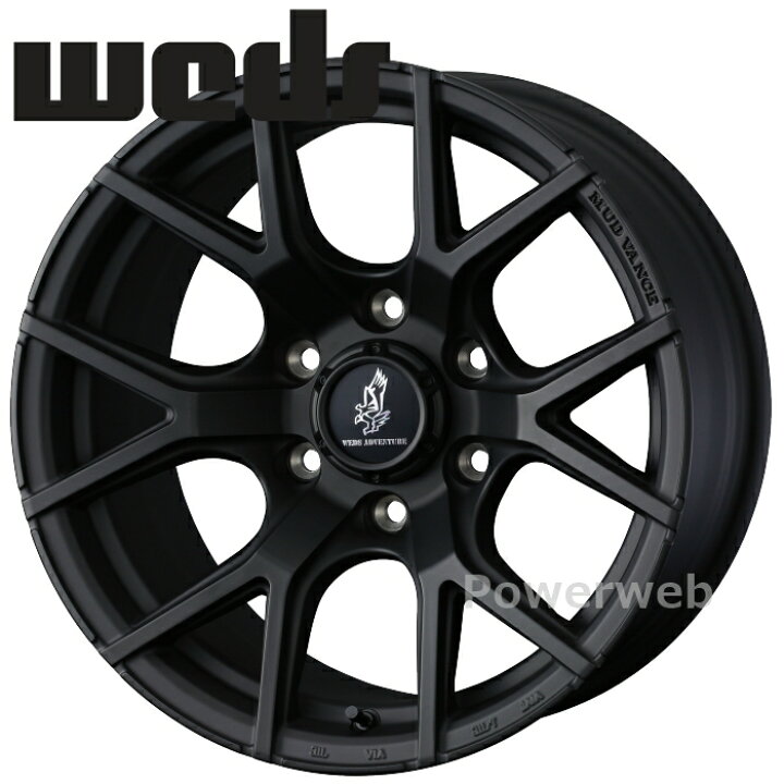 楽天市場】[ホイールのみ単品4本セット] Weds MUD VANCE SD 18インチ 