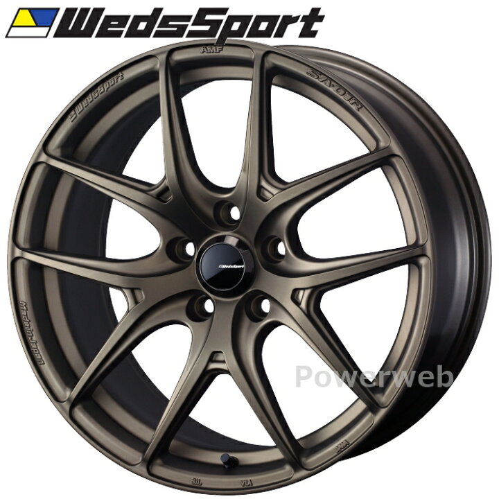 楽天市場】[ホイール1本(単品)] Weds WedsSport SA-01R 15インチ×6.0J 
