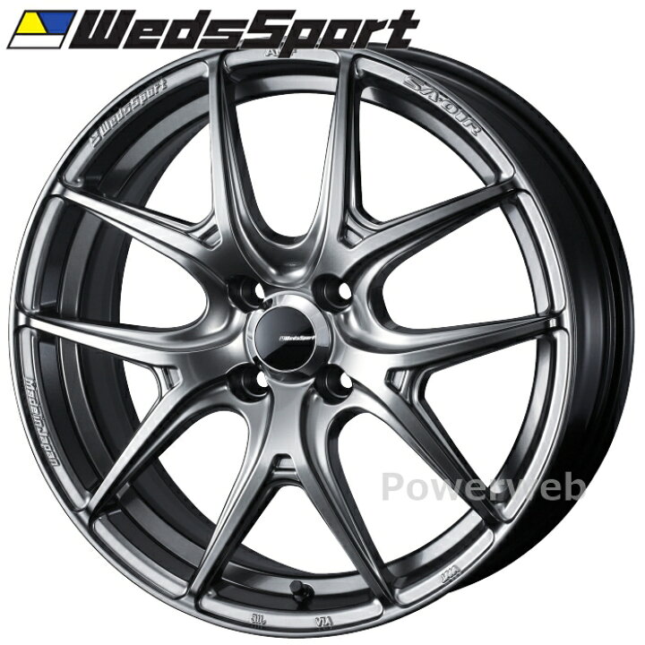 楽天市場】[ホイールのみ単品4本セット] Weds WedsSport SA-01R 16 