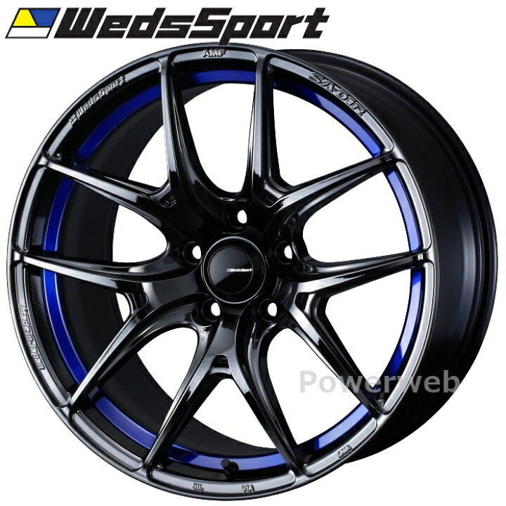 楽天市場】[ホイールのみ単品4本セット] Weds WedsSport SA-01R 18 