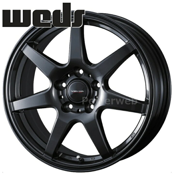 楽天市場】[ホイールのみ単品4本セット] Weds VELVA WONDER 16インチ 