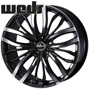 [�z�C�[���̂ݒP�i4�{�Z�b�g] Weds LEONIS SC 18�C���`×7.0J PCD�F120 �����F5 �C���Z�b�g�F39 M14�g���^�������� �p�[���u���b�N/�~���[�J�b�g (PBMC) (�E�F�b�Y ���I�j�X)