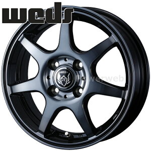 [�z�C�[���̂ݒP�i4�{�Z�b�g] Weds RIZLEY KW 14�C���`×4.5J PCD�F100 �����F4 �C���Z�b�g�F45 �u���b�N�|���b�V�� BC (BKP) (�E�F�b�Y ���C�c���[ KW)
