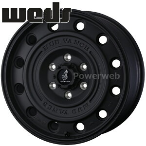 [�z�C�[���̂ݒP�i4�{�Z�b�g] Weds MUD VANCE CL 18�C���`×8.5J PCD�F139.7 �����F6 �C���Z�b�g�F50 �t���}�b�g�u���b�N (FMBK) (�E�F�b�Y �}�b�h���@���X CL)
