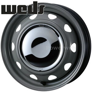 [�z�C�[���̂ݒP�i4�{�Z�b�g] Weds NEO CARROW 12�C���`×3.50B PCD�FPCD�}���`(100/110/114.3) �����F4 �C���Z�b�g�F34 �O���[/�N���[���L���b�v (GRAY CRMCAP) (�E�F�b�Y �l�I �L����)
