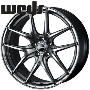 [�z�C�[���̂ݒP�i4�{�Z�b�g] Weds WedsSport SA-01R 20�C���`×9.5J PCD�F114.3 �����F5 �C���Z�b�g�F38 �v���`�i�V���o�[�u���b�N (PSB) (�E�F�b�Y�X�|�[�c SA01R)