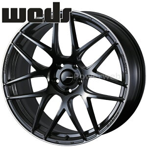 [�z�C�[���̂ݒP�i4�{�Z�b�g] Weds WedsSport SA-27R 20�C���`×8.5J PCD�F114.3 �����F5 �C���Z�b�g�F38 ���^���u���b�N/F (MBF) (�E�F�b�Y�X�|�[�c SA27R)