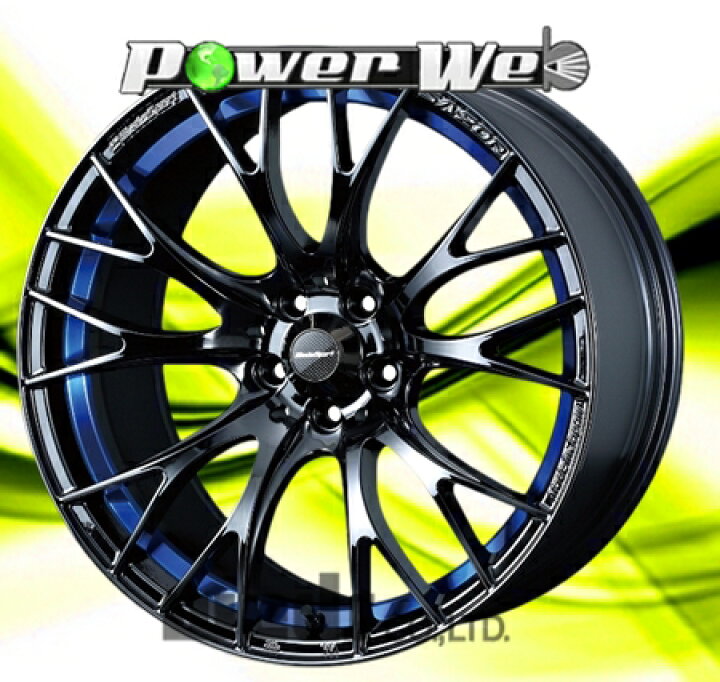 楽天市場】[ホイール1本(単品)] WedsSport / SA20R (BLCII) 18インチ 