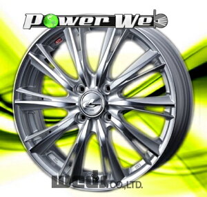 [�z�C�[��1�{(�P�i)] Weds / LEONIS WX (HSMC) 14�C���`×5.5J PCD�F100 �����F4 �C���Z�b�g�F50