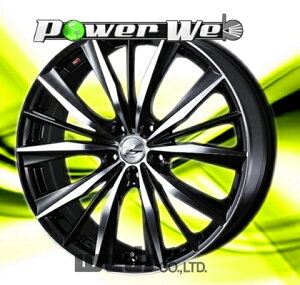 [zC[̂ݒPi4{Zbg] Weds / LEONIS VX (BKMC) 19C`×8.0J PCDF114.3 F5 CZbgF48