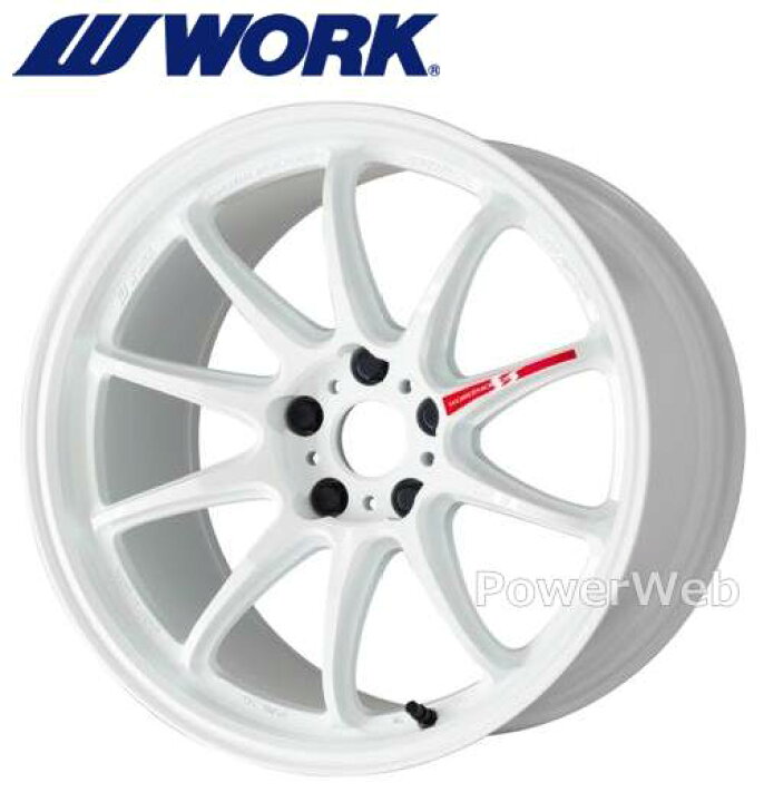 楽天市場】[ホイールのみ単品4本セット] WORK EMOTION ZR10 19インチ 