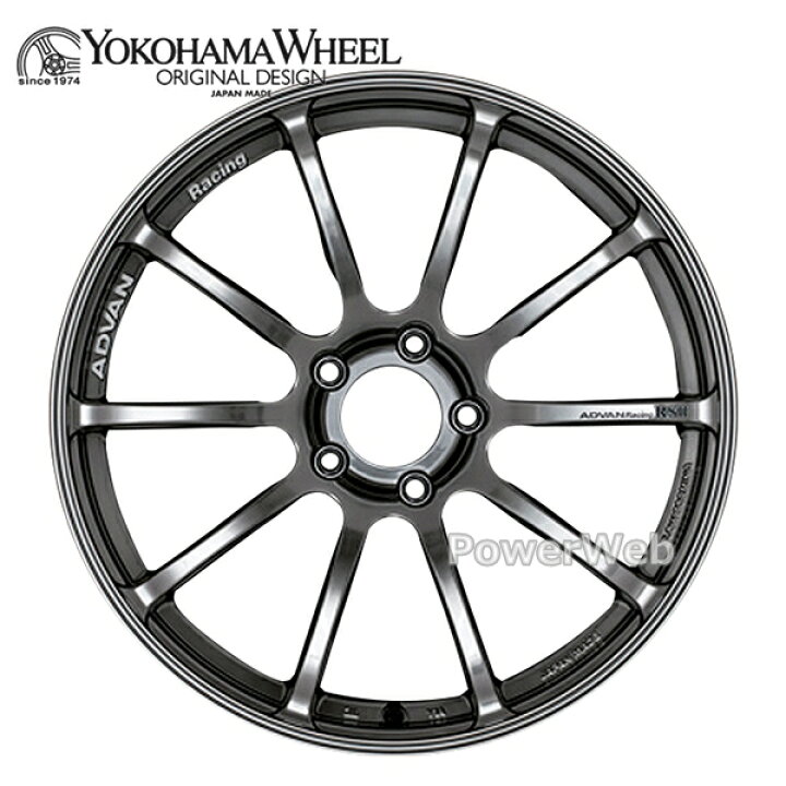 楽天市場】[ホイール1本(単品)] ADVAN Racing RSII 17インチ×7.0J PCD 