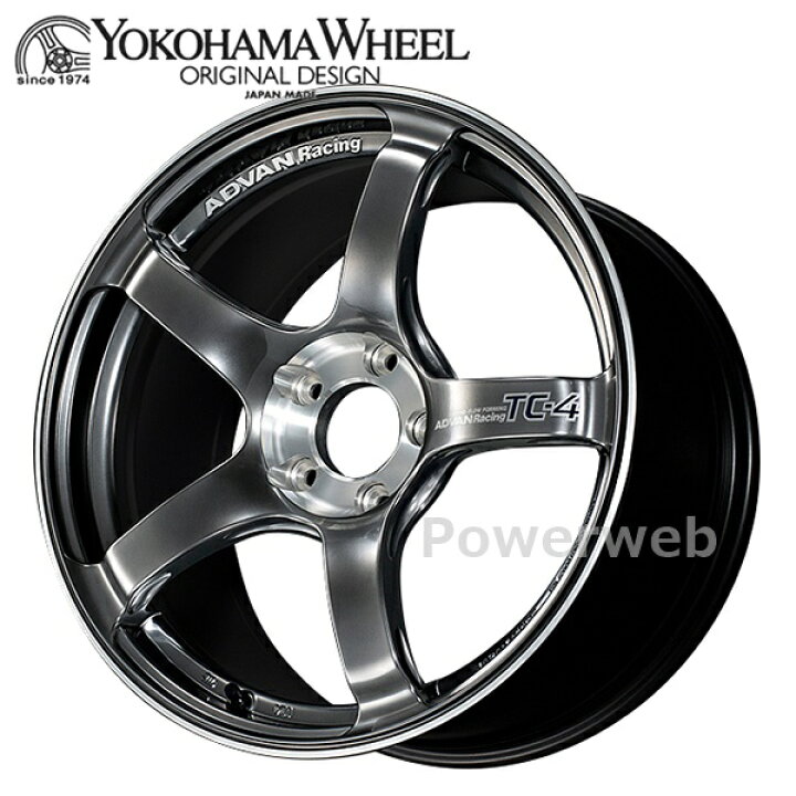 楽天市場】[ホイール1本(単品)] ADVAN Racing TC-4 SE 18インチ×8.5J 