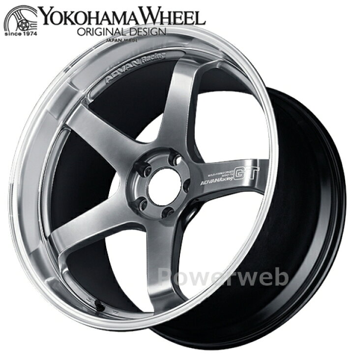 楽天市場】[ホイールのみ単品4本セット] ADVAN Racing GT Premium Ver 