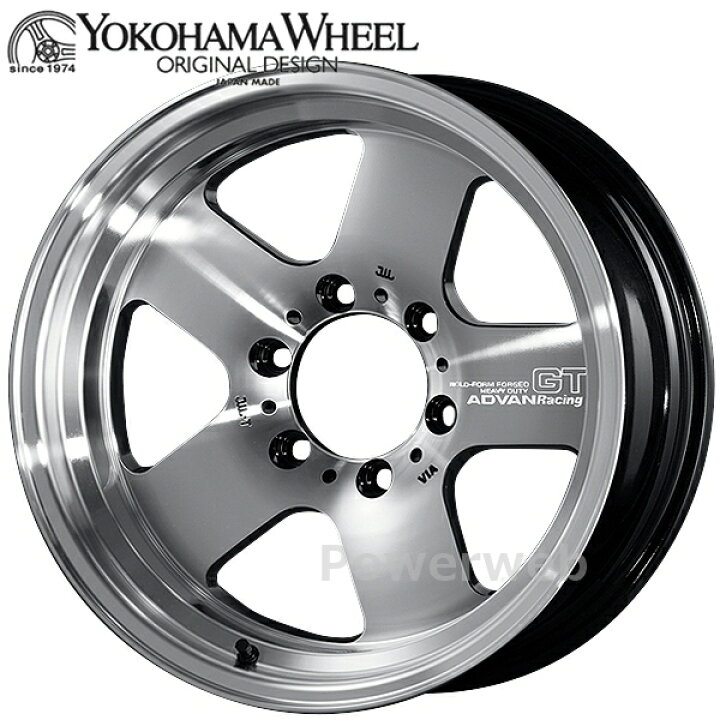 楽天市場】[ホイールのみ単品4本セット] ADVAN Racing GT HEAVY DUTY 