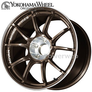 [�z�C�[���̂ݒP�i4�{�Z�b�g] ADVAN Racing RZIII 18�C���`×8.5J PCD�F114.3 �����F5 �C���Z�b�g�F45 �A���o�[�u�����Y���^���b�N���_�C�������h�J�b�g (UBC) �A�h�o�� ���[�V���O