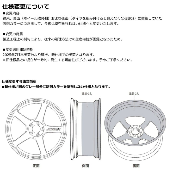 楽天市場】[ホイールのみ単品4本セット] ADVAN Racing GT BEYOND 18 
