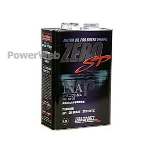 [0826013] ZERO SPORTS �G���W���I�C�� ZERO SP �`�^�j�E��NA 5W-30 (5W30) �׎p:4.5L×4�{ (1�P�[�X)
