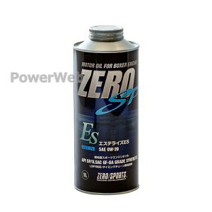 [0826031] ZERO SPORTS �G���W���I�C�� ZERO SP �G�X�e���C�YES 0W-20 (0W20) �׎p:1L×8�{ (1�P�[�X)