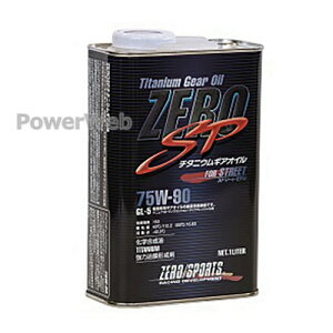 [0827013] ZERO SPORTS �M�A�I�C�� ZERO SP �`�^�j�E�� 75W-90 (75W90) �׎p:1L×12�{ (1�P�[�X)