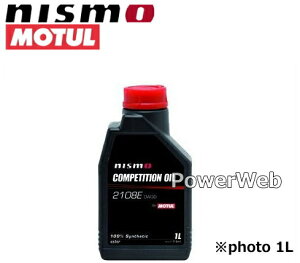 NISMO MOTUL (jX `[) COMPETITION OIL type 2108E (RyeV IC) 0W30 (0W-30) w GWIC i:KL000-RS331 1P[X(1L×6) is